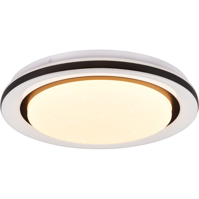 Trion Karda LED plafondlamp RGBW 17W 2000 lm dimbaar Ø380mm Verlichting per ruimte