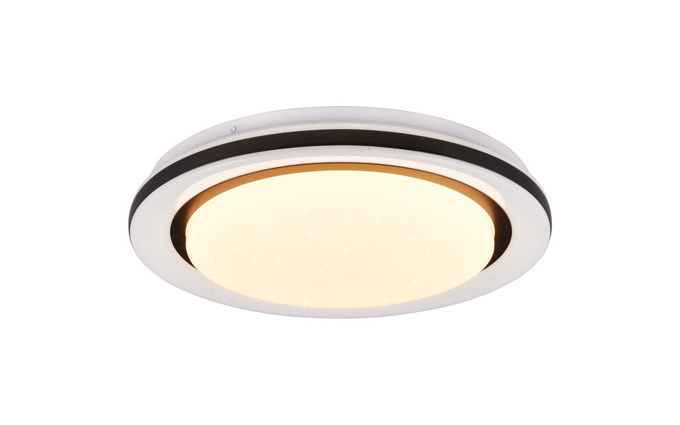 HLW LED LED Plafondlamp - Plafondverlichting - Trion Karda - 17W - RGBW- Rond - Wit - Kunststof