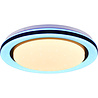 HLW LED LED Ceiling Light - Ceiling Lighting - Trion Karda - 17W - RGBW - Round - White - Plastic