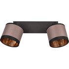 HLW LED LED Ceiling Lamp - Ceiling Lighting - Trion Vamos - E14 Fitting - 2-light - Round - Matte Black - Metal - Max 10W