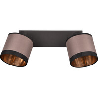 Trion Vamos LED ceiling lamp 2-light E14 matte black Trion Vamos LED ceiling lamp 2-light E14 matte black