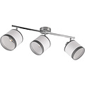 LED Plafondlamp - Plafondverlichting - Trion Vamos - E14 Fitting - 3-lichts - Rond - Chroom - Metaal - Max 10W LED Plafondlamp - Plafondverlichting - Trion Vamos - E14 Fitting - 3-lichts - Rond - Chroom - Metaal - Max 10W