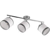 LED Ceiling Light Trion Vamos 3-light E14 Chrome