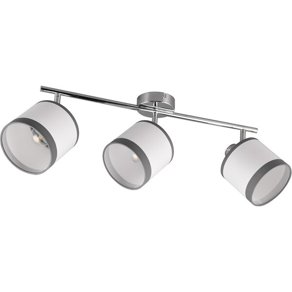HLW LED LED Plafondlamp - Plafondverlichting - Trion Vamos - E14 Fitting - 3-lichts - Rond - Chroom - Metaal - Max 10W HLW LED LED Plafondlamp - Plafondverlichting - Trion Vamos - E14 Fitting - 3-lichts - Rond - Chroom - Metaal - Max 10W