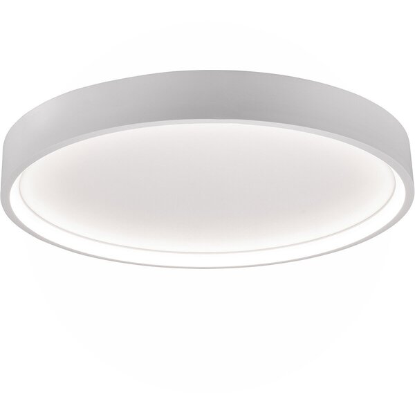 HLW LED LED Plafondlamp - Plafondverlichting - Trion Dile - 29W - Aanpasbare Lichtkleur - Rond - Mat Wit - Metaal