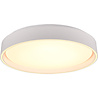HLW LED LED Ceiling Lamp - Ceiling Lighting - Trion Lesi - 24W - Dimmable - Adjustable Color - Remote Control - Round - Matte White - Plastic