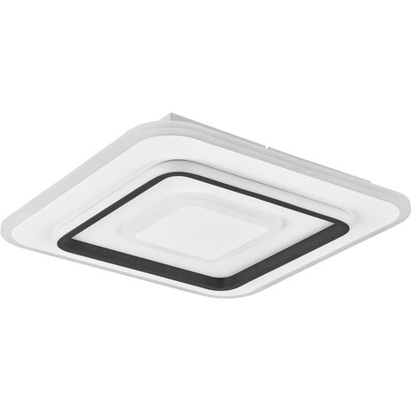 LED Plafondlamp - Trion Gora - 46W - Aanpasbaar kleur - Dimbaar - Vierkant - Mat Wit - Metaal LED Plafondlamp - Trion Gora - 46W - Aanpasbaar kleur - Dimbaar - Vierkant - Mat Wit - Metaal