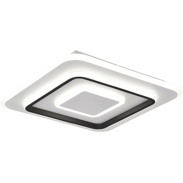HLW LED LED Plafondlamp - Trion Gora - 46W - Aanpasbaar kleur - Dimbaar - Vierkant - Mat Wit - Metaal HLW LED LED Plafondlamp - Trion Gora - 46W - Aanpasbaar kleur - Dimbaar - Vierkant - Mat Wit - Metaal