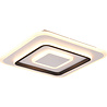 HLW LED LED Ceiling Light - Trion Gora - 46W - Adjustable color - Dimmable - Square - Matte White - Metal