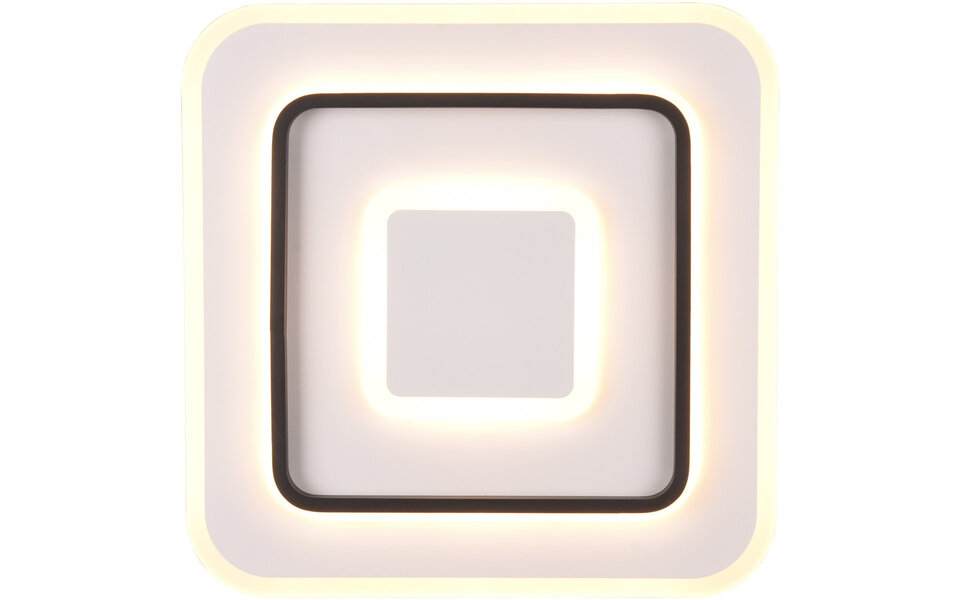 HLW LED LED Ceiling Light - Trion Gora - 46W - Adjustable color - Dimmable - Square - Matte White - Metal