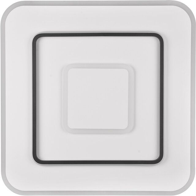 HLW LED LED Ceiling Lamp - Trion Gora - 55W - Adjustable color - Dimmable - Square - Matte White - Metal