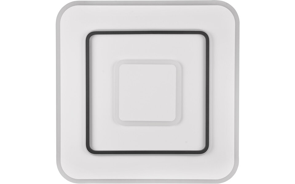 HLW LED LED Ceiling Lamp - Trion Gora - 55W - Adjustable color - Dimmable - Square - Matte White - Metal