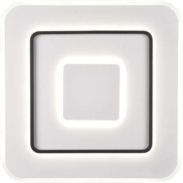 HLW LED LED Plafondlamp - Trion Gora - 55W - Aanpasbaar kleur - Dimbaar - Vierkant - Mat Wit - Metaal HLW LED LED Plafondlamp - Trion Gora - 55W - Aanpasbaar kleur - Dimbaar - Vierkant - Mat Wit - Metaal