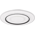 LED Plafondlamp - Trion Gora - 55W - Aanpasbaar kleur -  Dimbaar - Rond - Mat Wit - Metaal