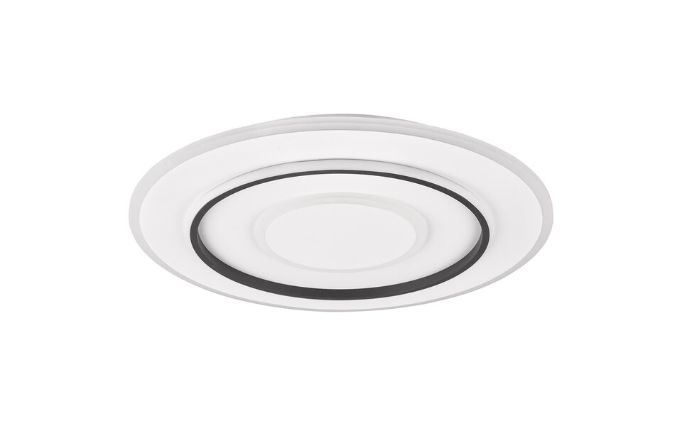 HLW LED LED Ceiling Light - Trion Gora - 55W - Adjustable color - Dimmable - Round - Matte White - Metal