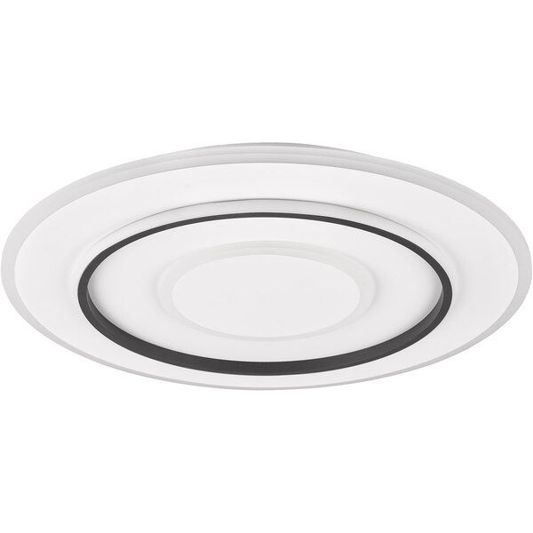 HLW LED LED Plafondlamp - Trion Gora - 55W - Aanpasbaar kleur - Dimbaar - Rond - Mat Wit - Metaal HLW LED LED Plafondlamp - Trion Gora - 55W - Aanpasbaar kleur - Dimbaar - Rond - Mat Wit - Metaal