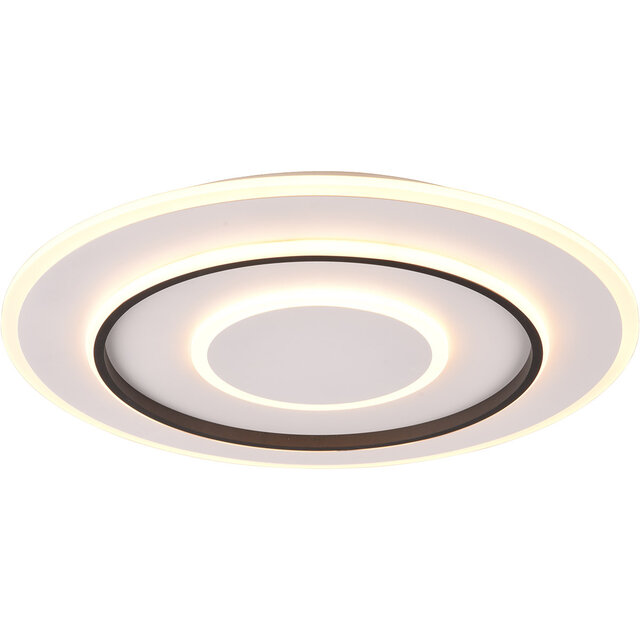 ronde dimbare LED plafondlamp 55W met 6400 lumen en instelbare kleurtemperatuur