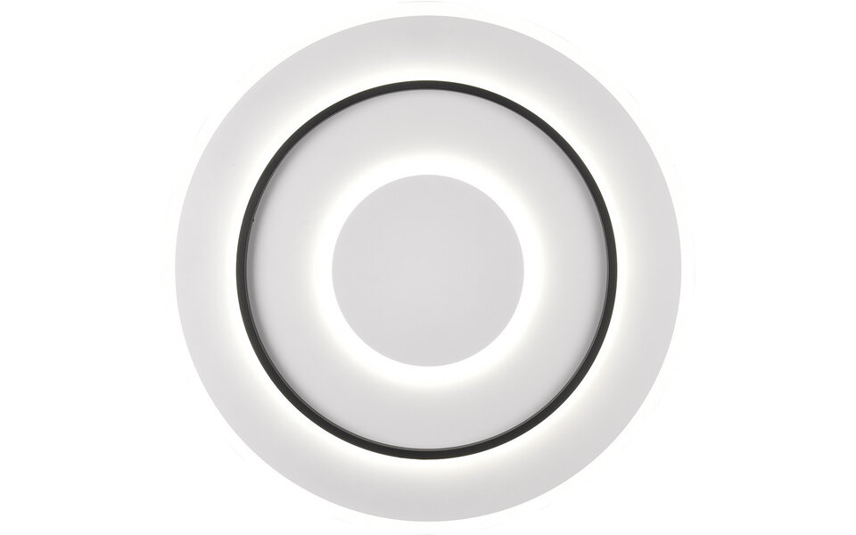 HLW LED LED Ceiling Light - Trion Gora - 55W - Adjustable color - Dimmable - Round - Matte White - Metal