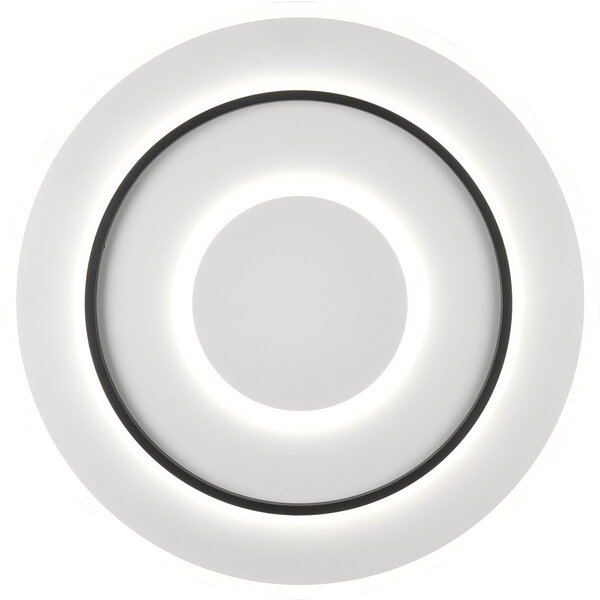 HLW LED LED Plafondlamp - Trion Gora - 55W - Aanpasbaar kleur - Dimbaar - Rond - Mat Wit - Metaal HLW LED LED Plafondlamp - Trion Gora - 55W - Aanpasbaar kleur - Dimbaar - Rond - Mat Wit - Metaal