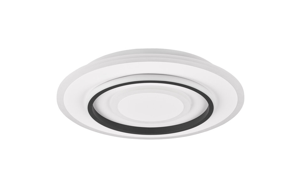 HLW LED LED Plafondlamp - Trion Gora - 46W - Aanpasbaar kleur - Dimbaar - Rond - Mat Wit - Metaal HLW LED LED Plafondlamp - Trion Gora - 46W - Aanpasbaar kleur - Dimbaar - Rond - Mat Wit - Metaal