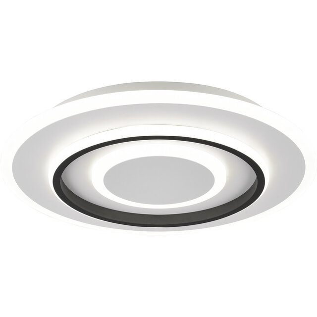 ronde mat witte LED plafondlamp 46W dimbaar met aanpasbare kleurtemperatuur en 5400 lumen lichtopbrengst