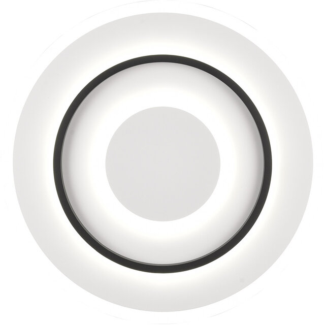 HLW LED LED Plafondlamp - Trion Gora - 46W - Aanpasbaar kleur - Dimbaar - Rond - Mat Wit - Metaal HLW LED LED Plafondlamp - Trion Gora - 46W - Aanpasbaar kleur - Dimbaar - Rond - Mat Wit - Metaal