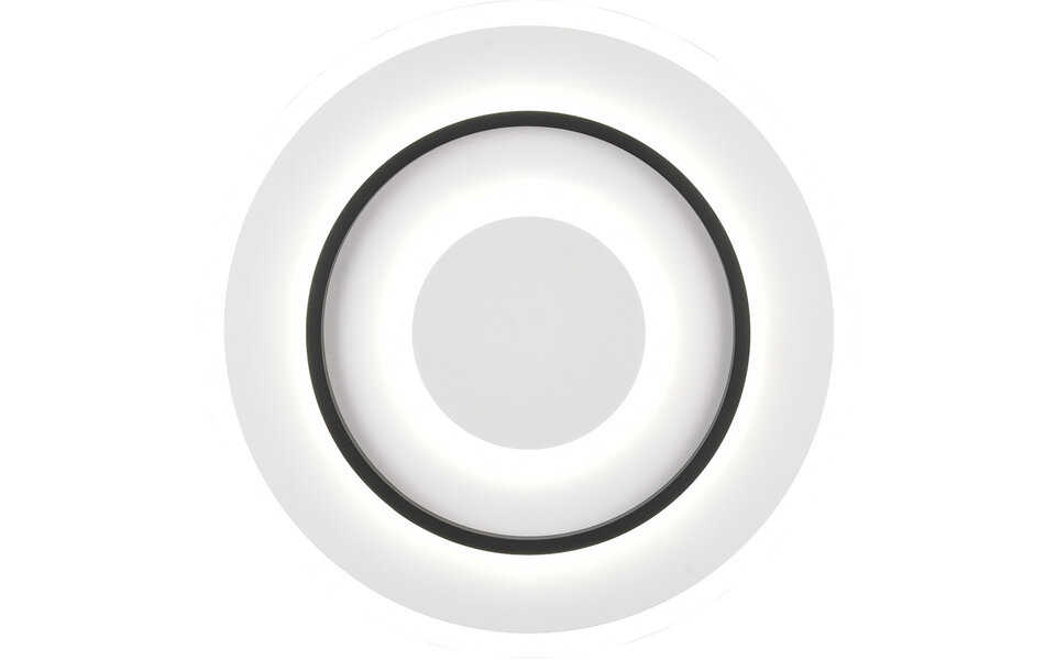 HLW LED LED Plafondlamp - Trion Gora - 46W - Aanpasbaar kleur - Dimbaar - Rond - Mat Wit - Metaal HLW LED LED Plafondlamp - Trion Gora - 46W - Aanpasbaar kleur - Dimbaar - Rond - Mat Wit - Metaal