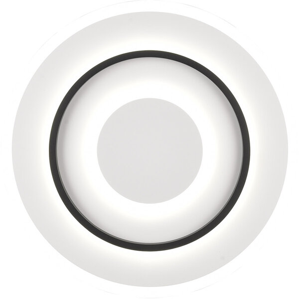 HLW LED LED Plafondlamp - Trion Gora - 46W - Aanpasbaar kleur - Dimbaar - Rond - Mat Wit - Metaal HLW LED LED Plafondlamp - Trion Gora - 46W - Aanpasbaar kleur - Dimbaar - Rond - Mat Wit - Metaal