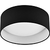 LED Ceiling Light Trion Lukaku 12W 3000K Ø300 IP54 Black