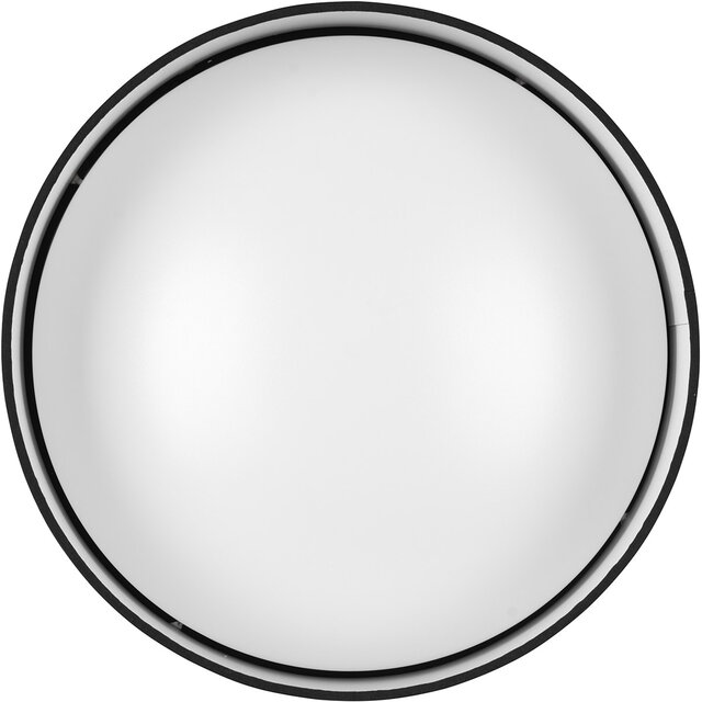 HLW LED LED Plafondlamp - Trion Lukaku - Warm Wit - 3000K - 12W - Rond - Zwart - Textiel