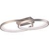 Trion Gela LED plafondlamp Ø570 mm mat nikkel dimbaar Trion Gela LED plafondlamp Ø570 mm mat nikkel dimbaar