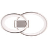 HLW LED LED Ceiling Light - Ceiling Lighting - Trion Gela - 25W - Warm White 3000K - Round - Matte Nickel - Metal