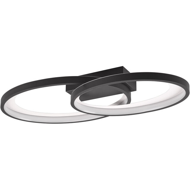 Trion Gela LED plafondlamp 25W Ø570mm 3000K dimbaar Verlichting per ruimte