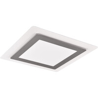 Trion Groan LED plafondlamp 46W 6000lm mat nikkel dimbaar Trion Groan LED plafondlamp 46W 6000lm mat nikkel dimbaar