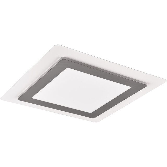 Trion Groan LED plafondlamp 46W 6000lm mat nikkel dimbaar Verlichting per ruimte Trion Groan LED plafondlamp 46W 6000lm mat nikkel dimbaar Verlichting per ruimte