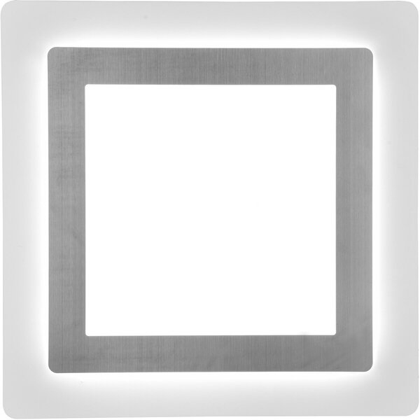 HLW LED LED Plafondlamp - Trion Groan - 46W - Aanpasbaar kleur - Dimbaar - Vierkant - Mat Nikkel - Metaal HLW LED LED Plafondlamp - Trion Groan - 46W - Aanpasbaar kleur - Dimbaar - Vierkant - Mat Nikkel - Metaal