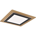 LED Ceiling Light - Trion Groan - 46W - Adjustable color - Dimmable - Square - Black Gold - Metal LED Ceiling Light - Trion Groan - 46W - Adjustable color - Dimmable - Square - Black Gold - Metal