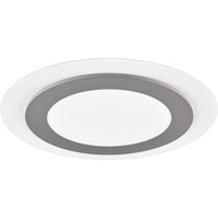 Trion Groan LED plafondlamp 42W 5600lm dimbaar - mat nikkel Trion Groan LED plafondlamp 42W 5600lm dimbaar - mat nikkel