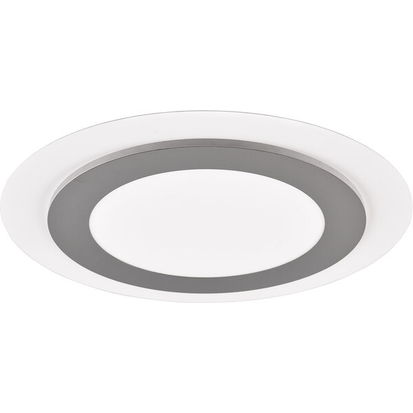 HLW LED LED Plafondlamp - Plafondverlichting - Trion Groan - 42W - Aanpasbare Kleur - Afstandsbediening - Dimbaar - Rond - Mat Nikkel - Metaal HLW LED LED Plafondlamp - Plafondverlichting - Trion Groan - 42W - Aanpasbare Kleur - Afstandsbediening - Dimbaar - Rond - Mat Nikkel - Metaal