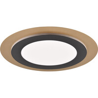 LED Ceiling Light Trion Groan 42W – Black Gold Dimmable