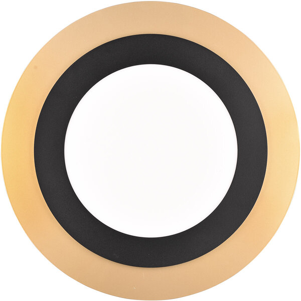 HLW LED LED Plafondlamp - Plafondverlichting - Trion Groan - 42W - Aanpasbare Kleur - Afstandsbediening - Dimbaar - Rond - Zwart Goud - Metaal HLW LED LED Plafondlamp - Plafondverlichting - Trion Groan - 42W - Aanpasbare Kleur - Afstandsbediening - Dimbaar - Rond - Zwart Goud - Metaal