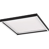 Trion Rad LED ceiling light square matte black 20W 3000K Trion Rad LED ceiling light square matte black 20W 3000K
