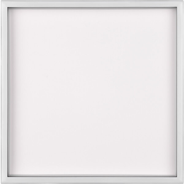 HLW LED LED Plafondlamp - Trion Rad - Opbouw Vierkant 20W - Warm Wit 3000K - Mat Zwart - Metaal