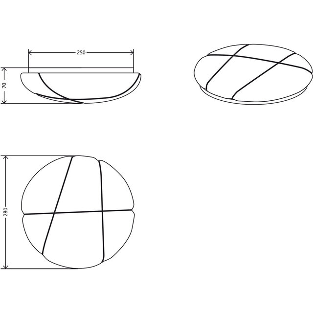 HLW LED LED Plafondlamp - Plafondverlichting - Trion Rabat - 10W - Natuurlijk Wit 4000K - Dimbaar - Rond - Wit - Kunststof HLW LED LED Plafondlamp - Plafondverlichting - Trion Rabat - 10W - Natuurlijk Wit 4000K - Dimbaar - Rond - Wit - Kunststof