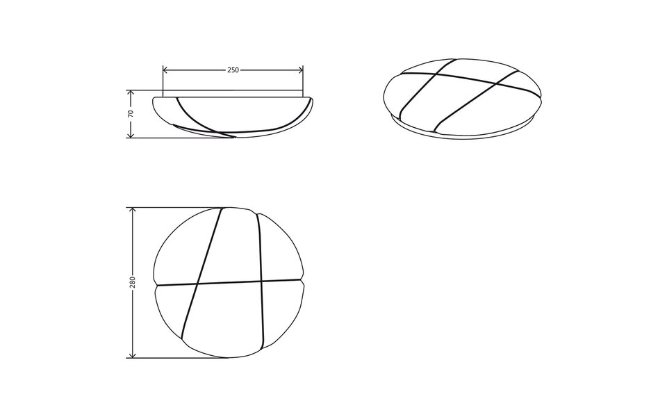 HLW LED LED Plafondlamp - Plafondverlichting - Trion Rabat - 10W - Natuurlijk Wit 4000K - Dimbaar - Rond - Wit - Kunststof HLW LED LED Plafondlamp - Plafondverlichting - Trion Rabat - 10W - Natuurlijk Wit 4000K - Dimbaar - Rond - Wit - Kunststof