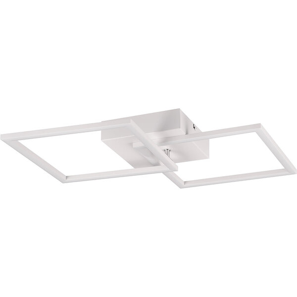 HLW LED LED Plafondlamp - Plafondverlichting - Trion Square - 20W - Natuurlijk Wit 4000K - Vierkant - Mat Wit - Metaal HLW LED LED Plafondlamp - Plafondverlichting - Trion Square - 20W - Natuurlijk Wit 4000K - Vierkant - Mat Wit - Metaal