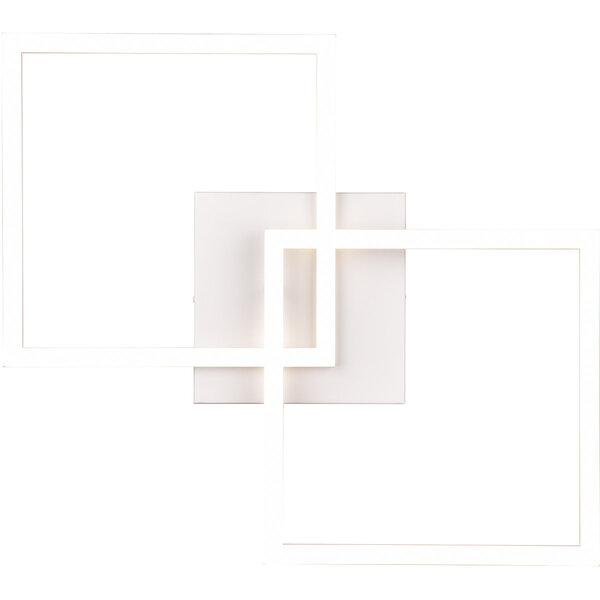 HLW LED LED Plafondlamp - Plafondverlichting - Trion Square - 20W - Natuurlijk Wit 4000K - Vierkant - Mat Wit - Metaal HLW LED LED Plafondlamp - Plafondverlichting - Trion Square - 20W - Natuurlijk Wit 4000K - Vierkant - Mat Wit - Metaal