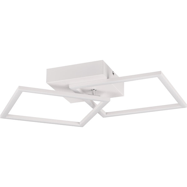 HLW LED LED Plafondlamp - Plafondverlichting - Trion Square - 20W - Natuurlijk Wit 4000K - Vierkant - Mat Wit - Metaal HLW LED LED Plafondlamp - Plafondverlichting - Trion Square - 20W - Natuurlijk Wit 4000K - Vierkant - Mat Wit - Metaal