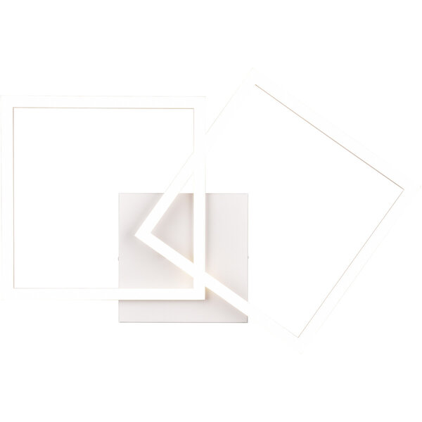 HLW LED LED Plafondlamp - Plafondverlichting - Trion Square - 20W - Natuurlijk Wit 4000K - Vierkant - Mat Wit - Metaal HLW LED LED Plafondlamp - Plafondverlichting - Trion Square - 20W - Natuurlijk Wit 4000K - Vierkant - Mat Wit - Metaal