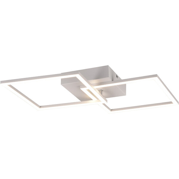 HLW LED LED Plafondlamp - Plafondverlichting - Trion Square - 20W - Natuurlijk Wit 4000K - Vierkant - Mat Wit - Metaal HLW LED LED Plafondlamp - Plafondverlichting - Trion Square - 20W - Natuurlijk Wit 4000K - Vierkant - Mat Wit - Metaal